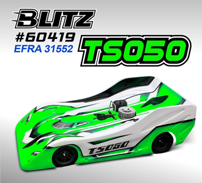 画像1: BLITZ TS050 1/8GPレーシング対応ボディセット