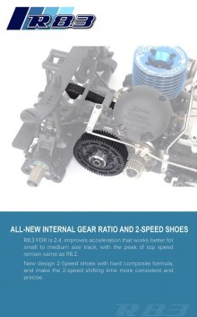 製品補足2: ＡＲＣ　Ｒ８．３　１／８ＧＰレーシングキット