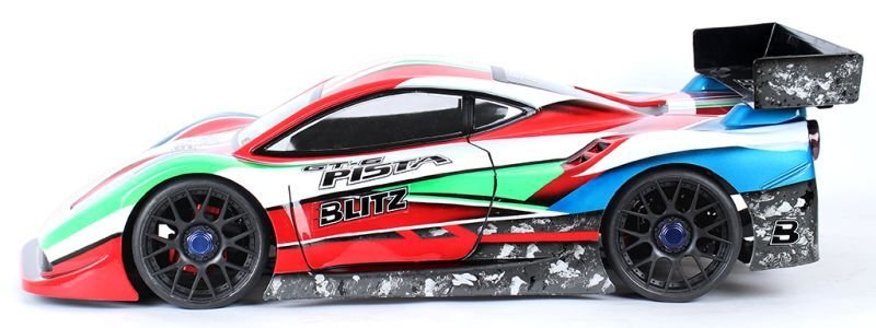 画像2: BLITZ 1/8GTボディ　GT６PISTA(リヤウィング・デカール・マスクテープ付）