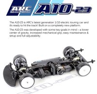 ＡＲＣ　Ａ１０ー２３キット １／１０ＥＰツーリング　アルミシャーシ仕様［R100036］