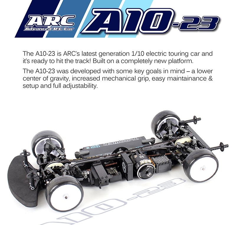 ＡＲＣ　Ａ１０ー２３キット １／１０ＥＰツーリング　アルミシャーシ仕様［R100036］