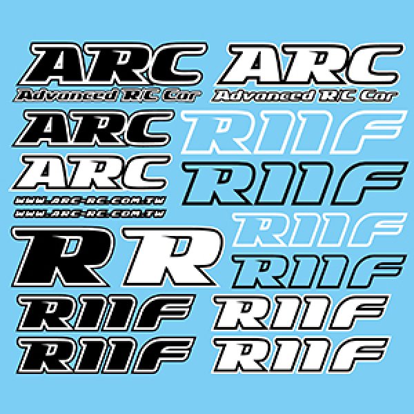 画像1: Ｒ１１Ｆデカール (1)